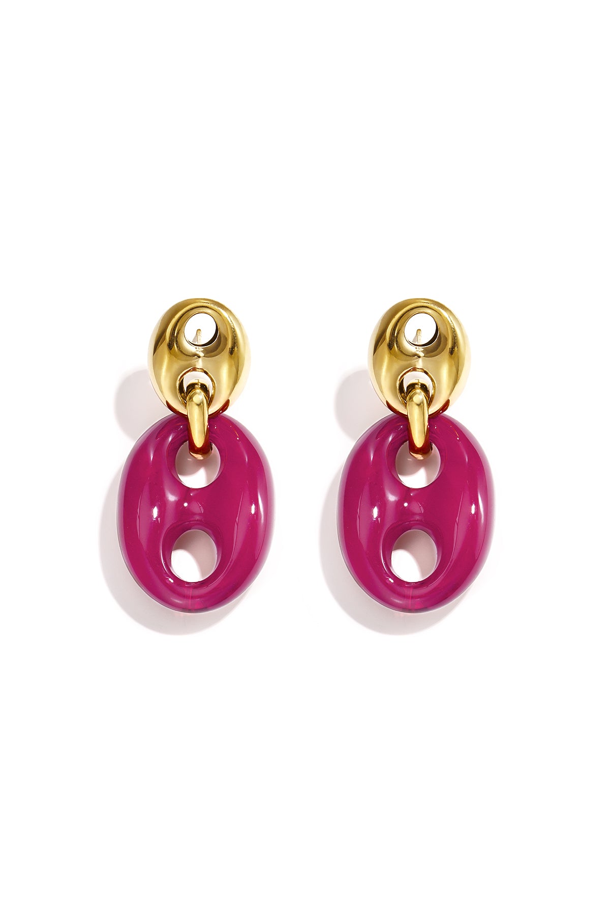 Pendientes colgantes de acrílico con forma geométrica, estilo casual y sencillo para uso diario. Joyería para mujer.