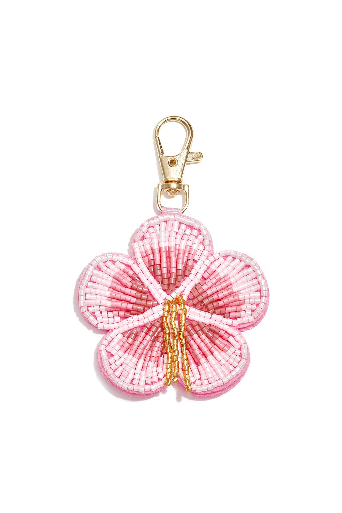 Adornos para bolsos con forma de flor, estilo casual y de cristal, accesorios diarios.