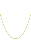 Elegant Stainless Steel Beaded Necklace - Silver & Gold