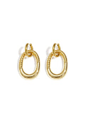 Elegant Gold Drop Earrings for Women - Simple & Stylish