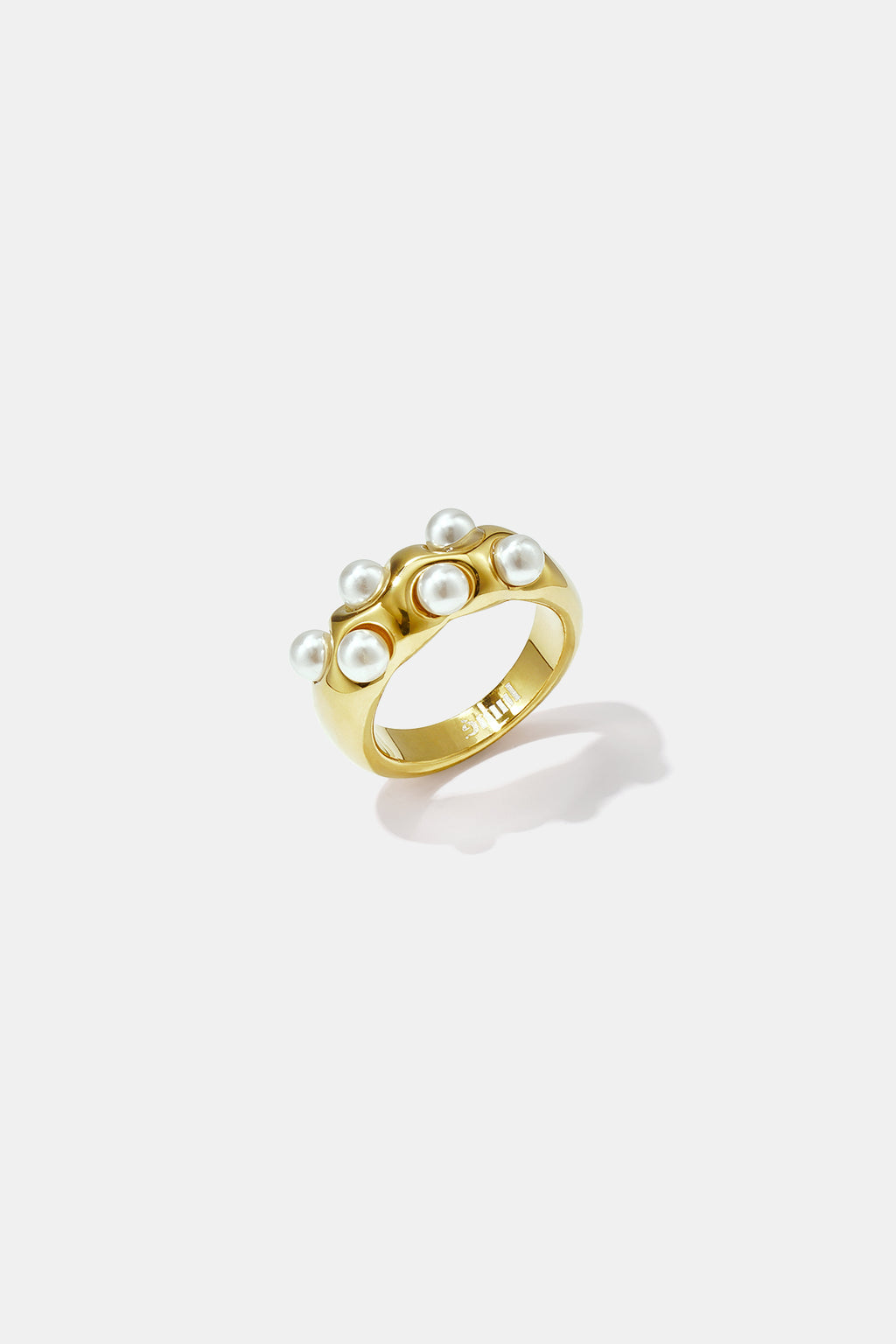 Anillos minimalistas de acero inoxidable, círculo sencillo, serie Daily Simple, joyería para mujer.