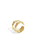 Elegant Adjustable Gold & Silver Minimalist Ring