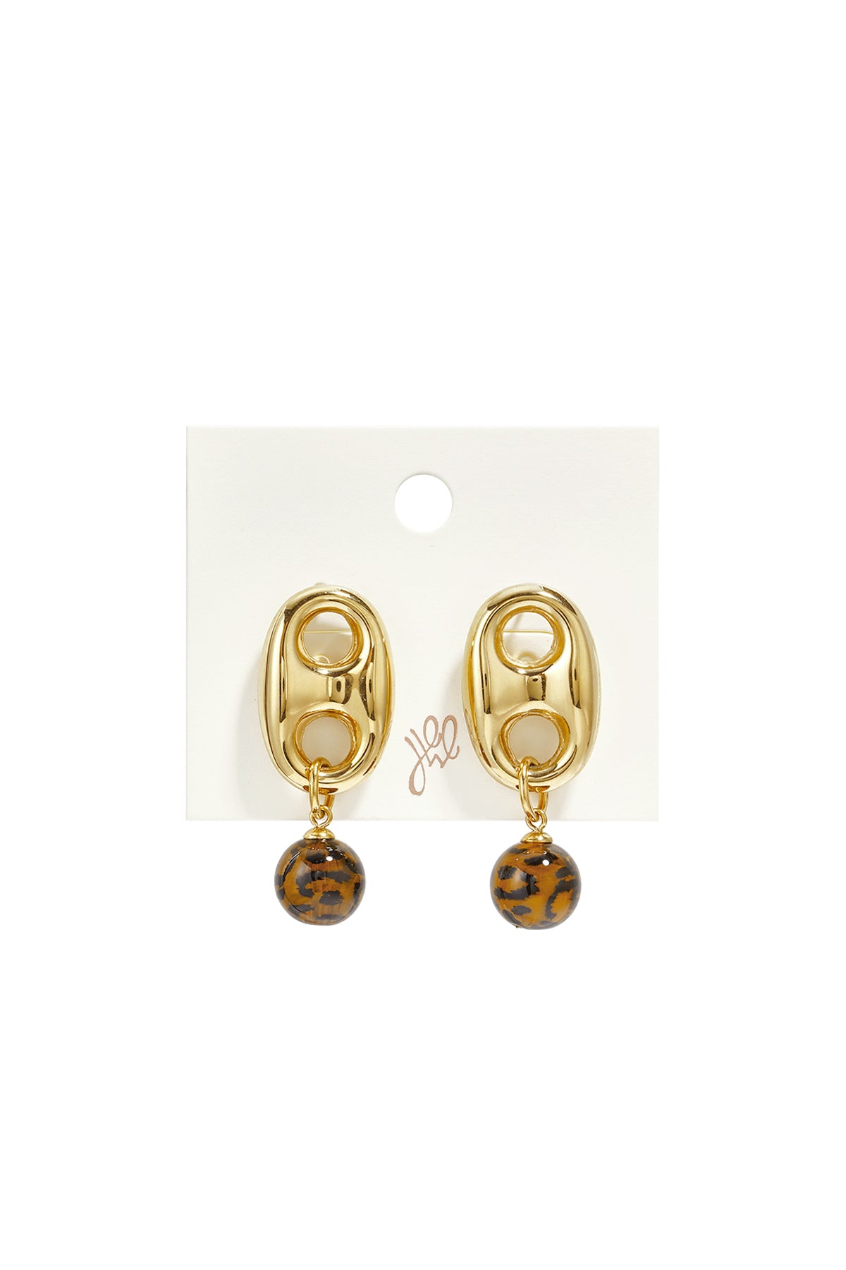 Pendientes colgantes de acero inoxidable con forma geométrica, sencillos para uso diario, de la serie Simple. Joyería para mujer.