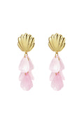 Elegant Shell Drop Earrings for Spring/Summer