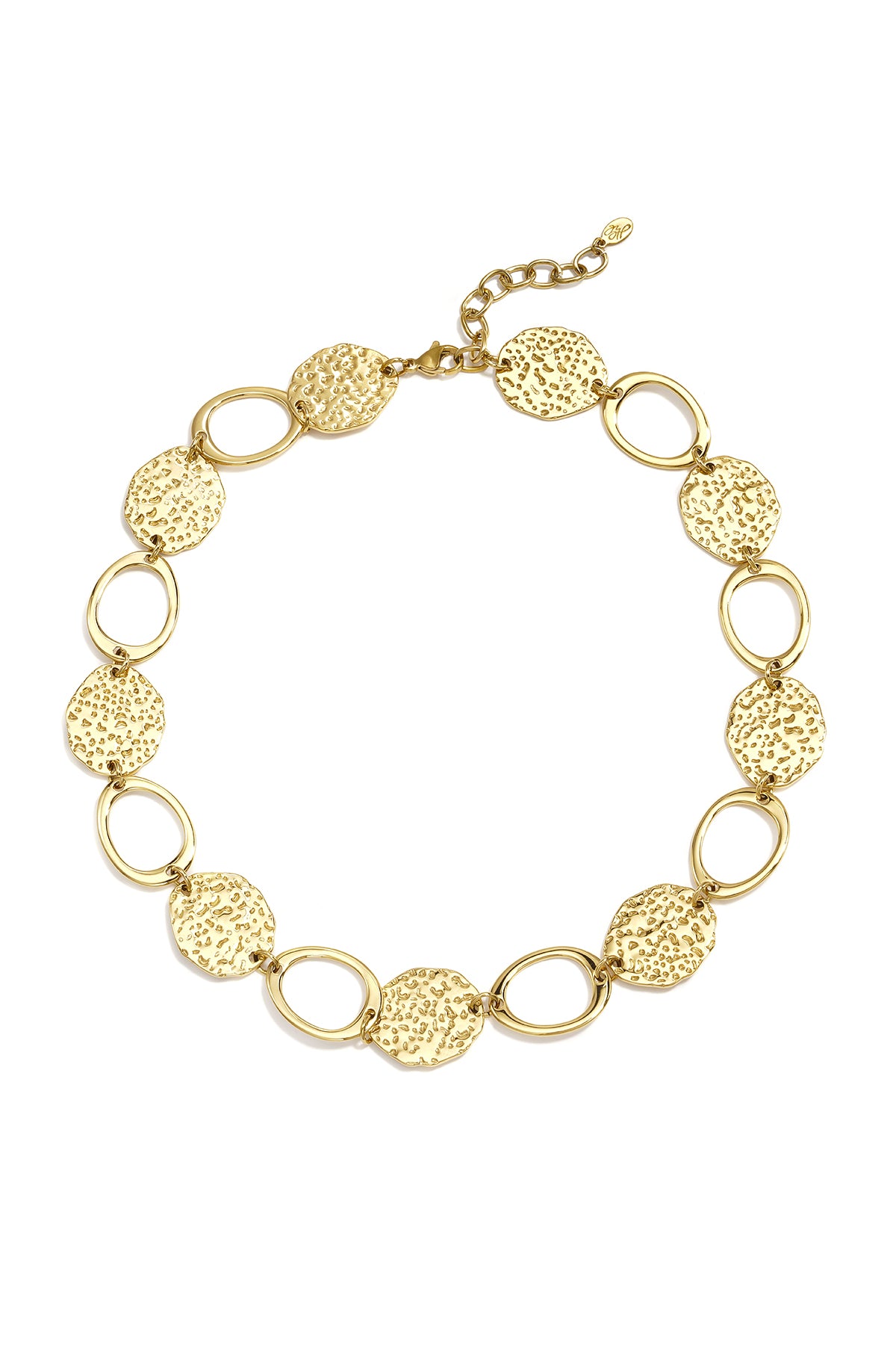Collares de cadena de acero inoxidable, estilo retro, de la serie clásica para mujer.