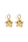 Pendientes colgantes de acero inoxidable con forma de flor, de la serie Daily Simple, joyería para mujer.