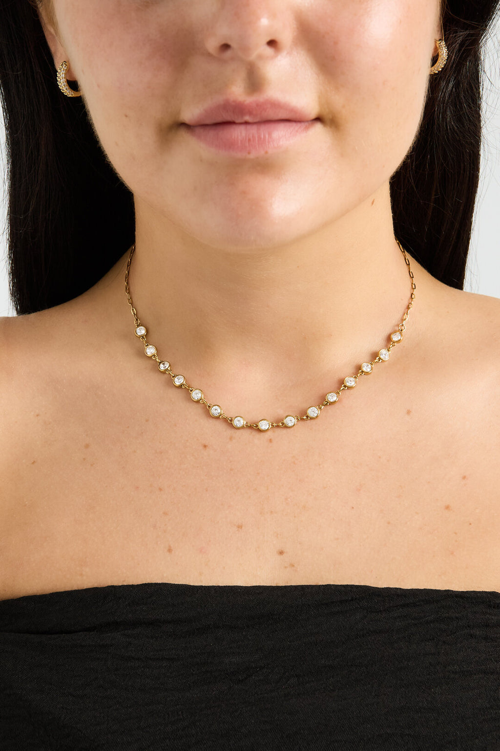 Elegant Geometric Chain Necklace for Women