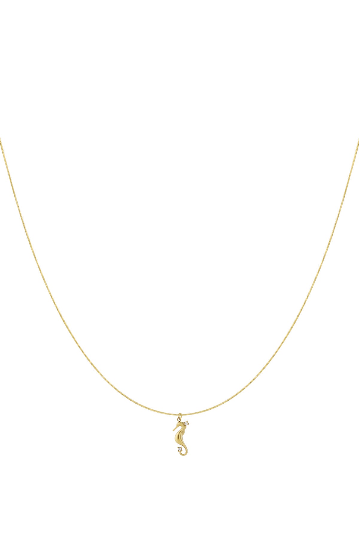 Elegant Oceanic Style Rhinestone Necklace for Women
