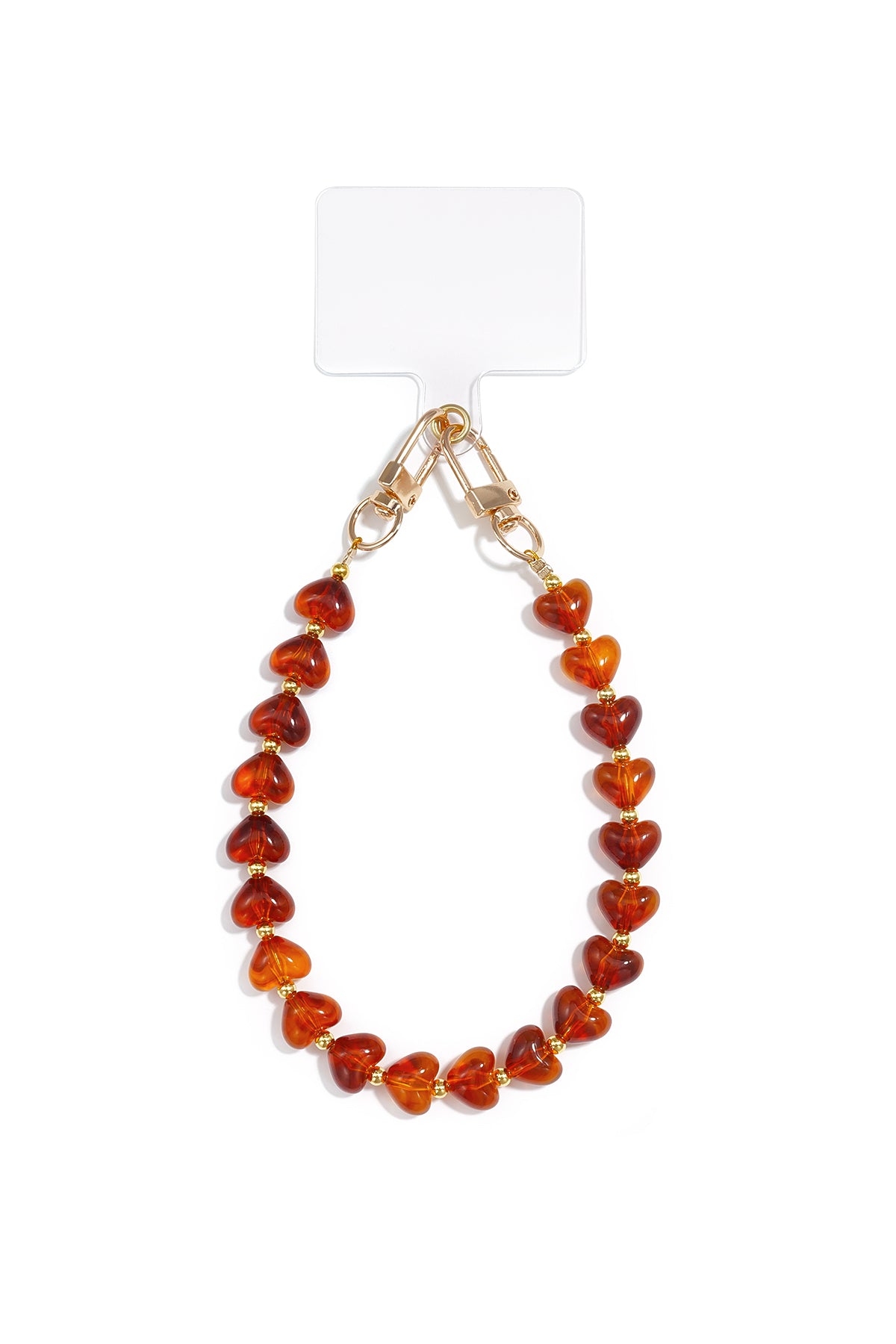 Charming Heart Bead Phone Chain - All Fit, Daily Style