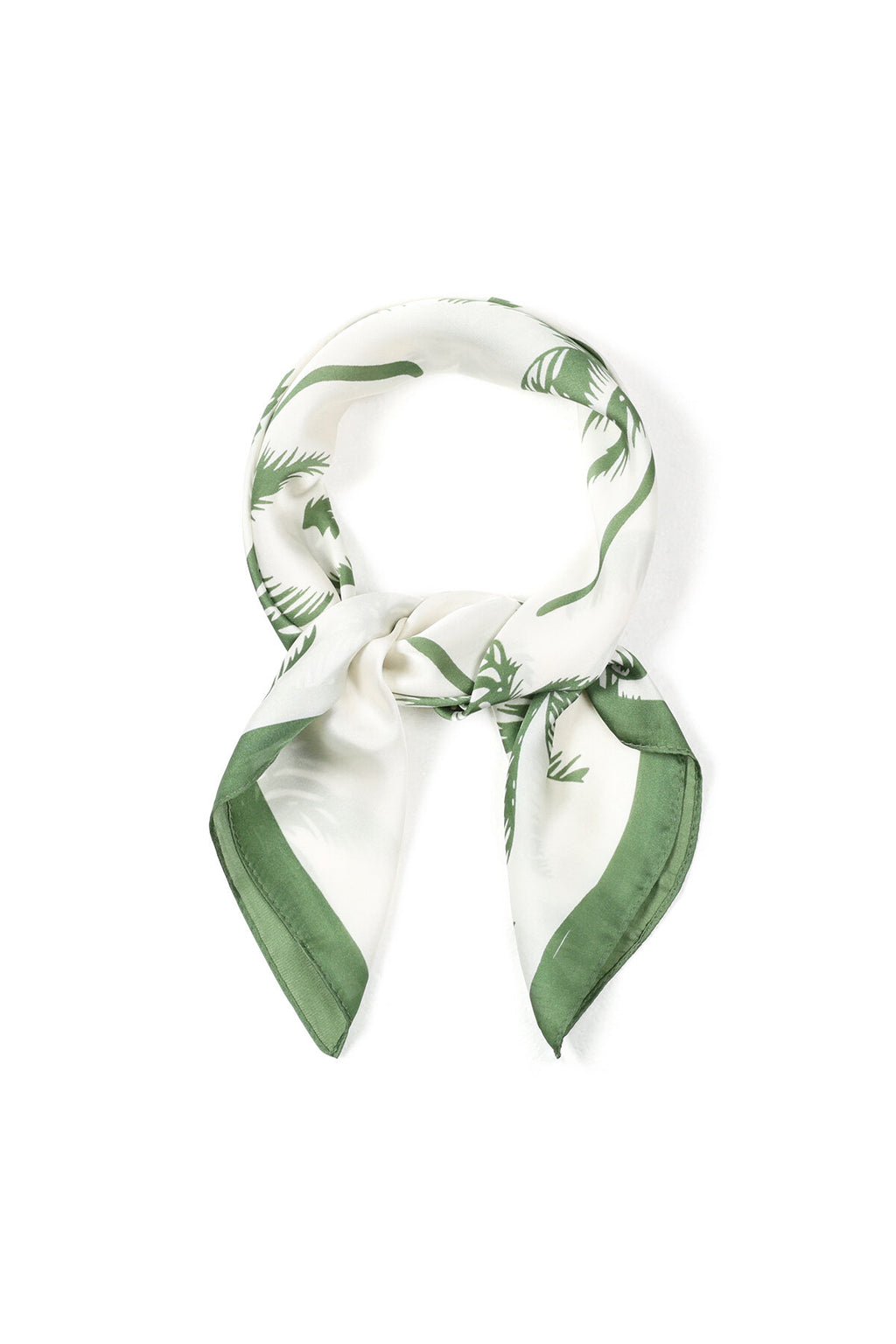 Elegant Green Summer Scarf for Women