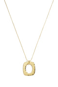 Collares largos de acero inoxidable con forma geométrica, sencillos, de la serie Daily Simple, joyería para mujer.
