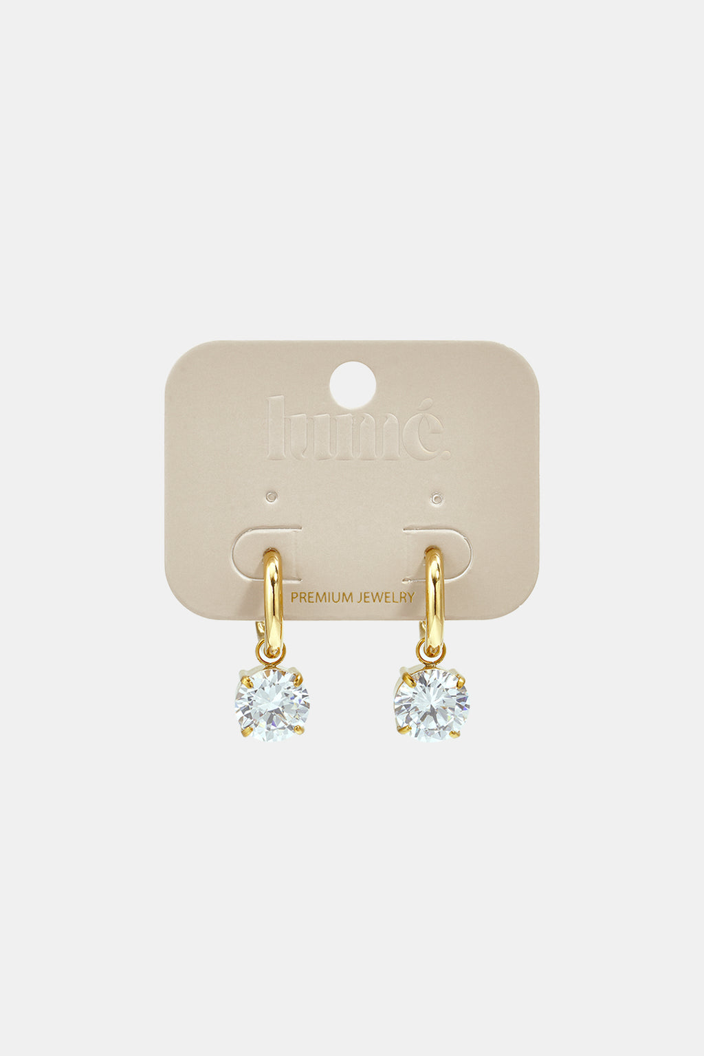 Pendientes colgantes de acero inoxidable, estilo círculo, sencillos, de la serie Daily Simple, joyería para mujer.
