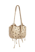 Elegant Khaki & Camel Shoulder Bag for Fall/Winter