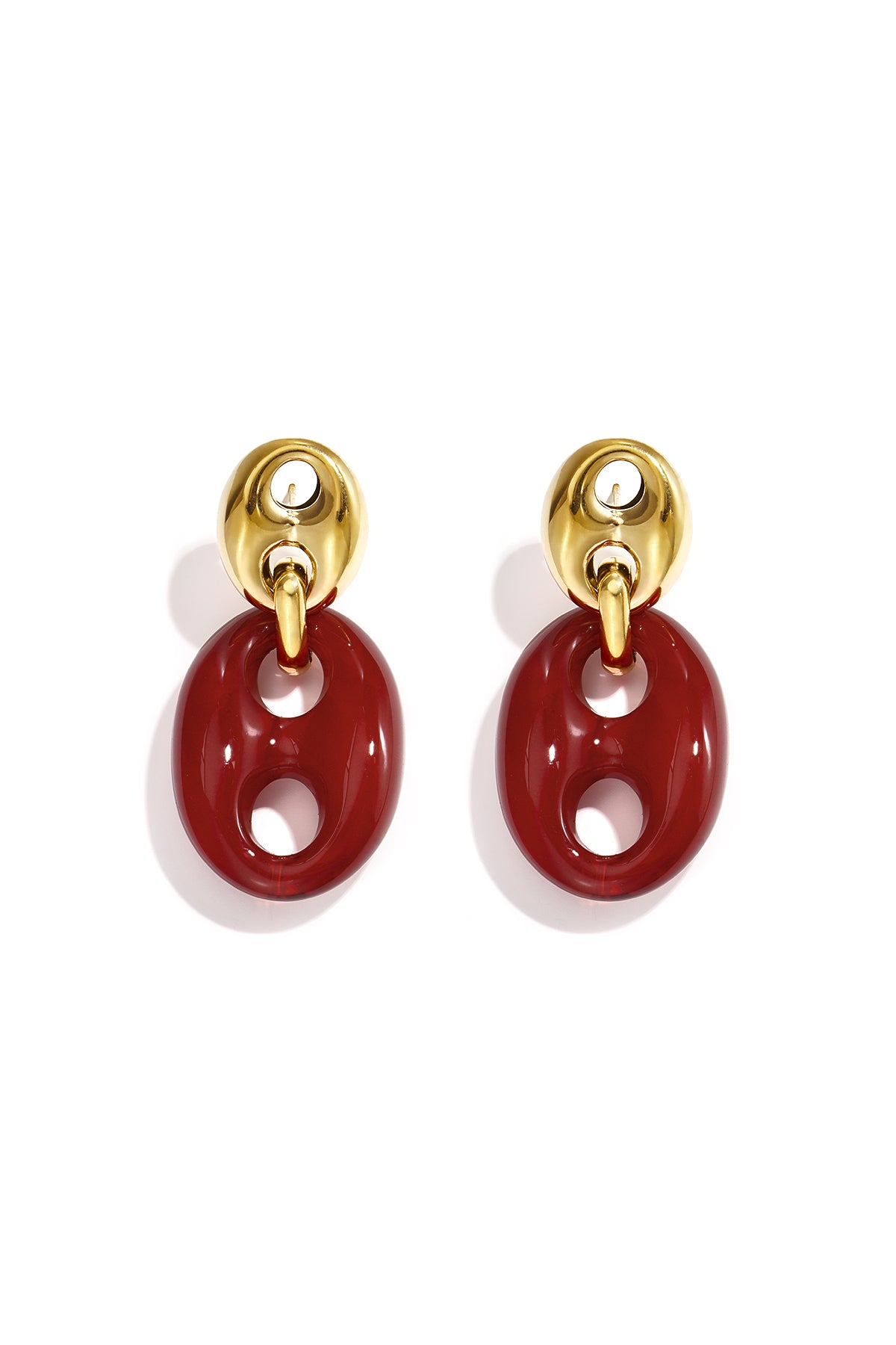 Pendientes colgantes de acrílico con forma geométrica, estilo casual y sencillo para uso diario. Joyería para mujer.