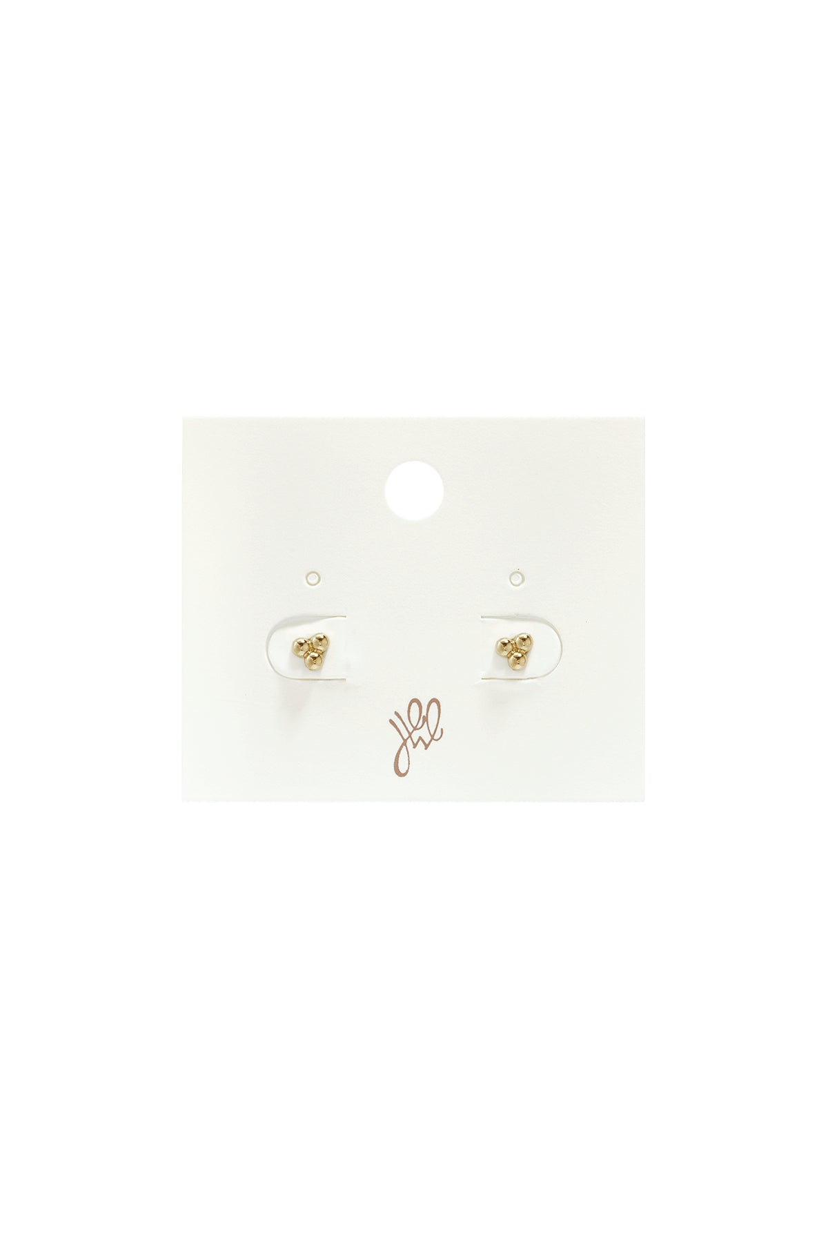 Pendientes de botón de acero inoxidable con forma geométrica, sencillos, de la serie Daily Simple, joyería para mujer.