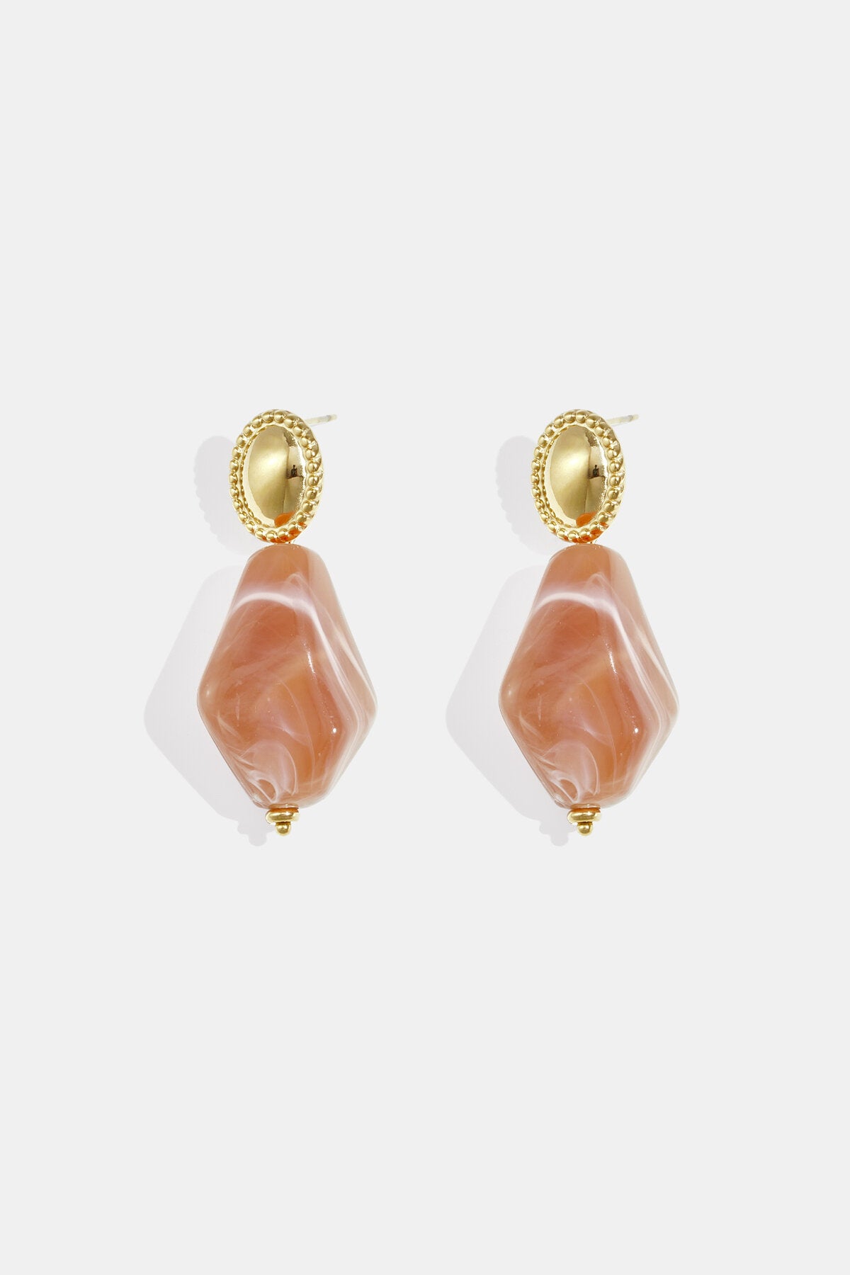 Lumé Romantic Series Acrylic Drop Earrings for Spring/Summer