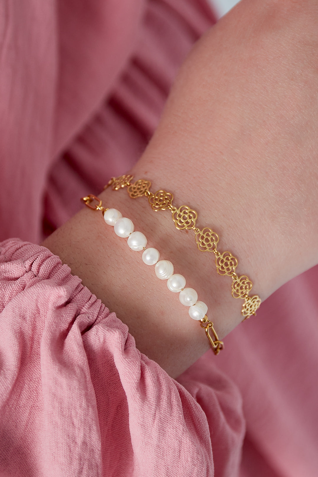 Pulsera de rosas