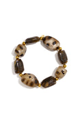 Pulseras de cuentas acrílicas de forma irregular, sencillas, de la serie Simple Daily, joyería para mujer