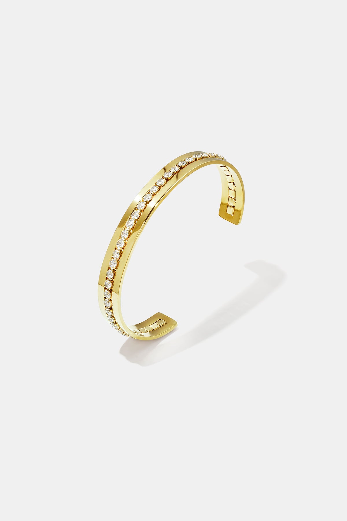 Pulseras de acero inoxidable con forma geométrica, estilo sencillo para el día a día, de la serie Simple. Joyería para mujer.