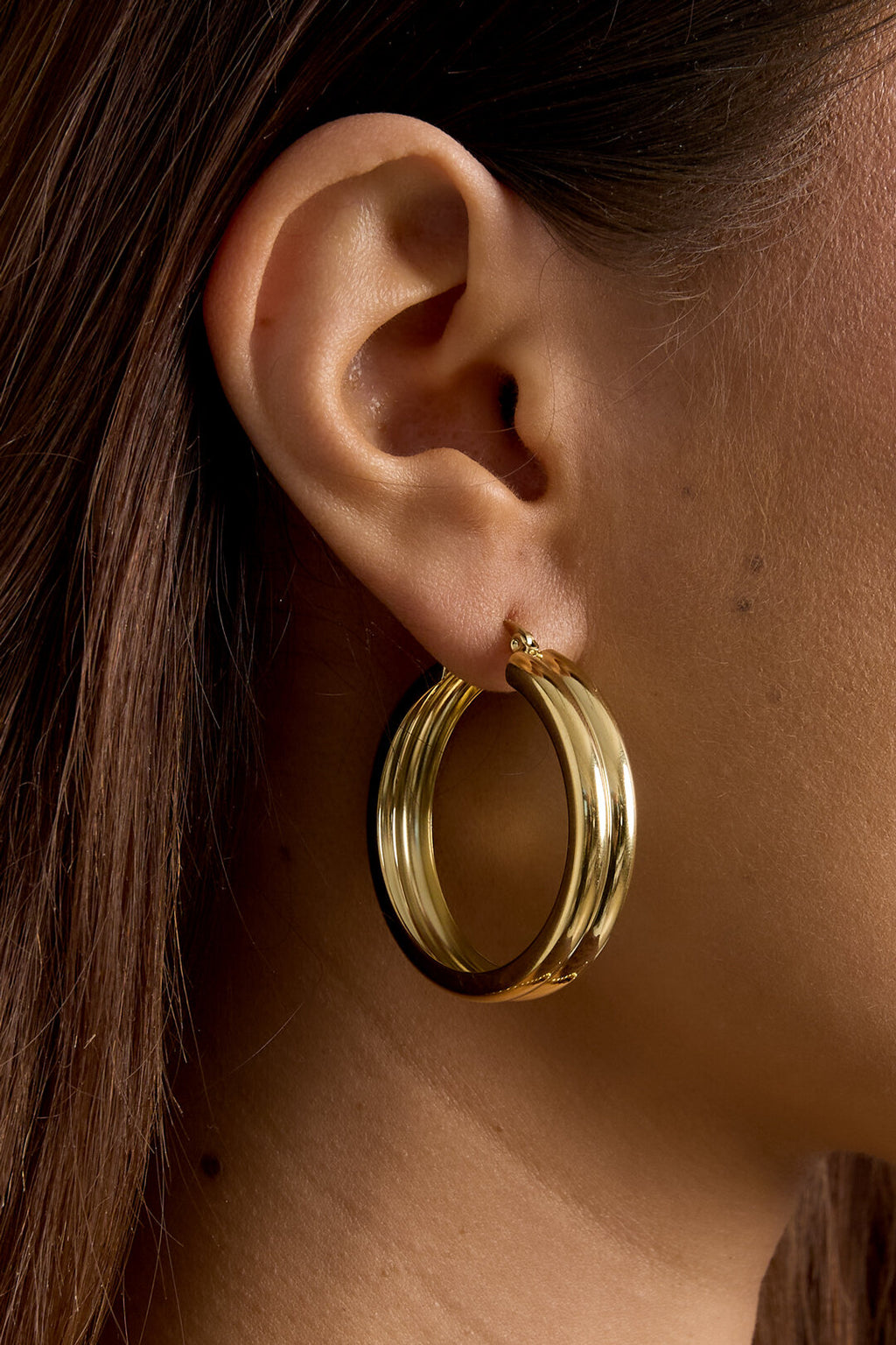 Elegant Geometric Hoop Earrings for Everyday Style