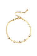 Elegant Rhinestone Chain Bracelets for Women