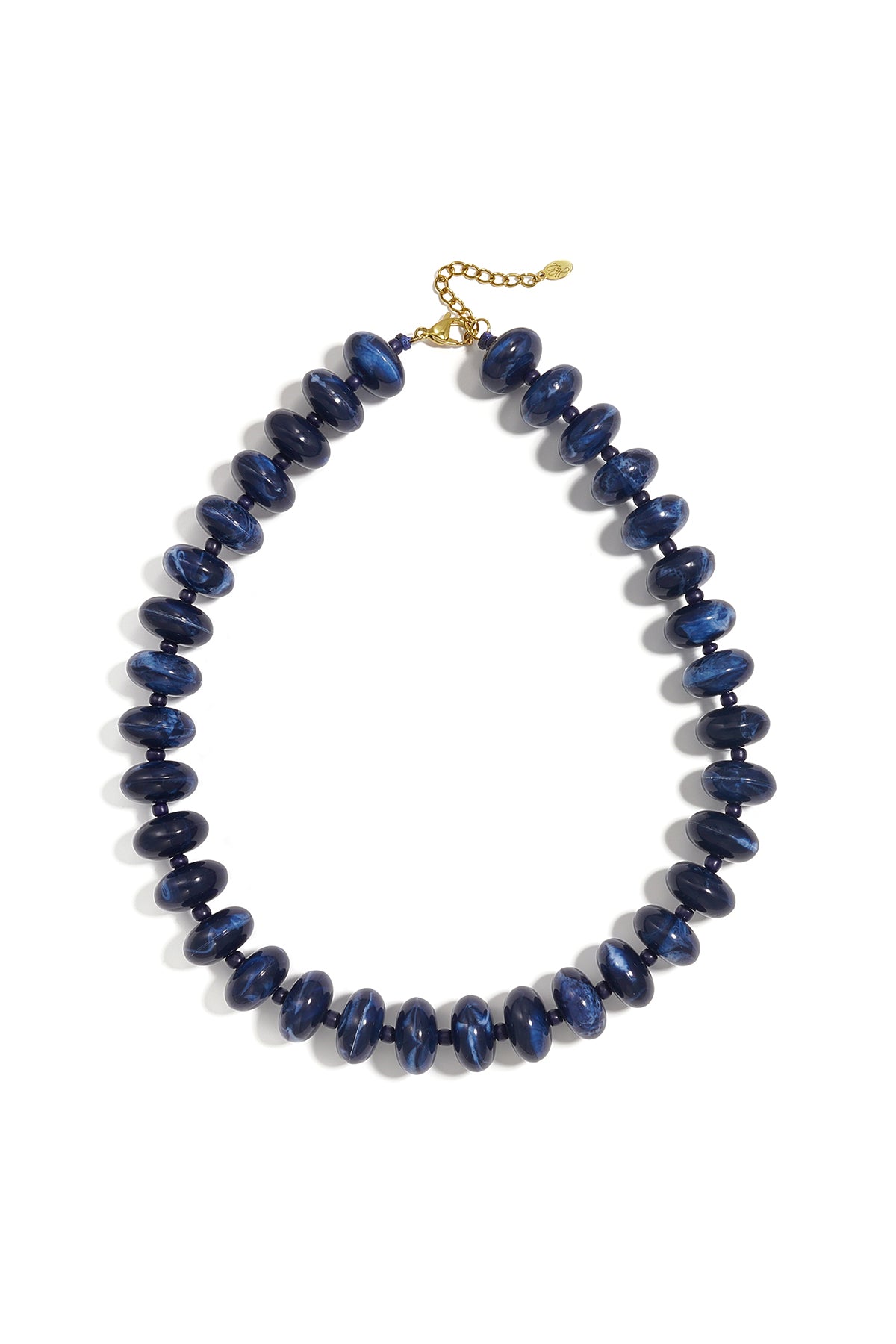 Collares de cuentas acrílicas con degradado de color, sencillos para el día a día, de la serie Simple. Joyería para mujer.