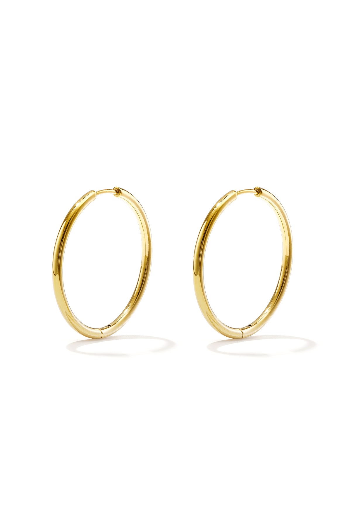 pendientes de acero inoxidable aros pequeños