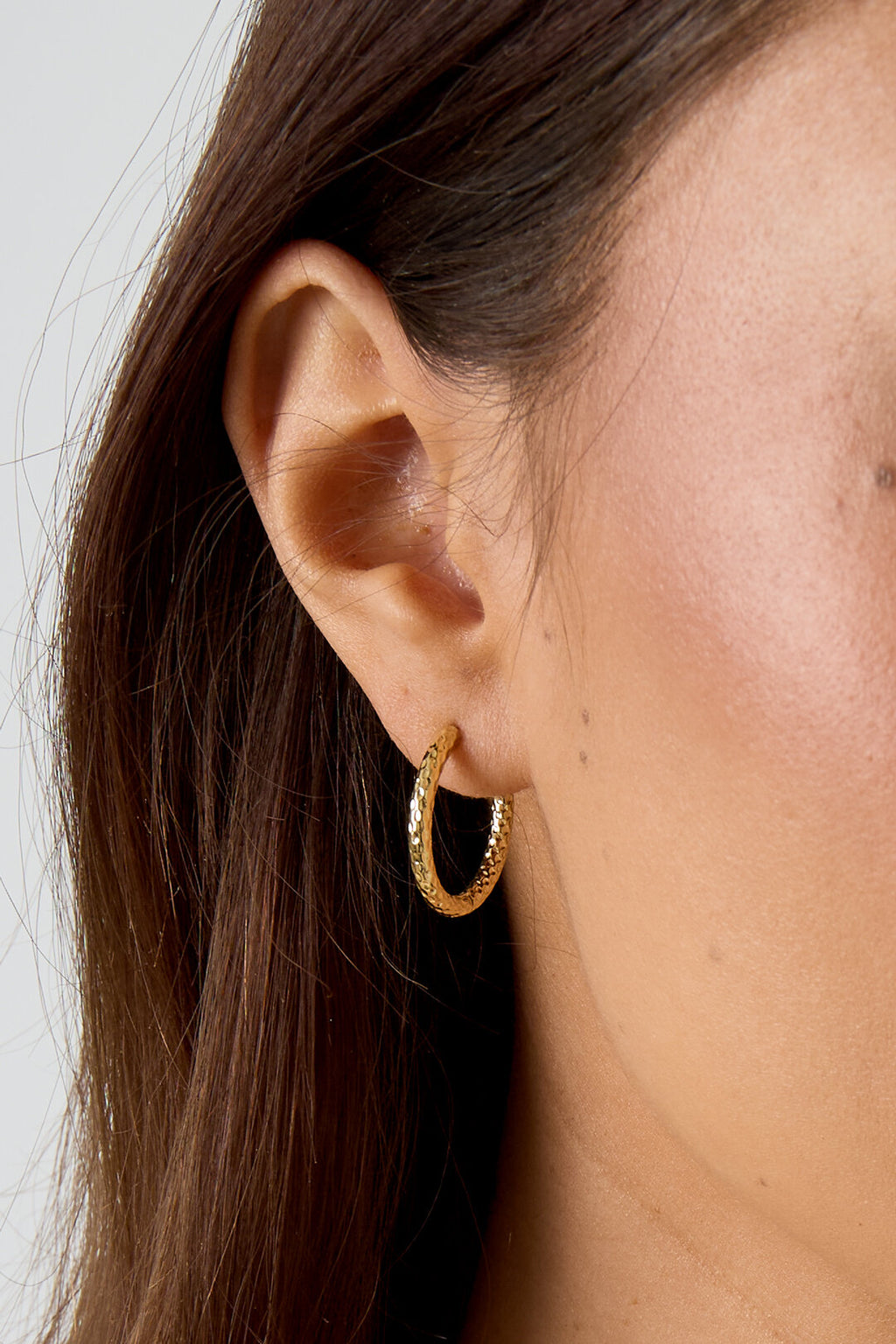 Stylish Stainless Steel Hoop Earrings for Everyday Wear