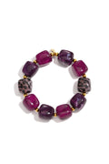 Pulseras de cuentas acrílicas, cuentas sencillas, serie sencilla diaria, joyería para mujer