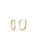 Stylish Irregular Rectangle Hoop Earrings for Women