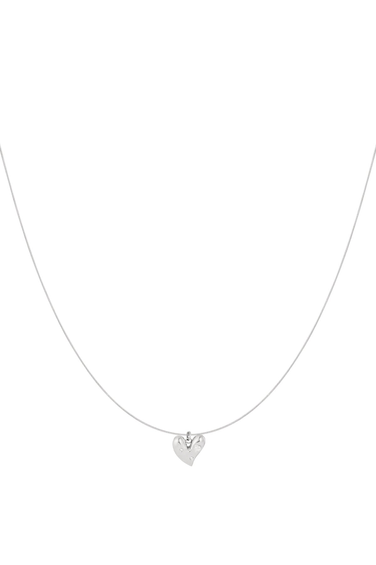Elegant Heart Pendant Necklace for Everyday Wear