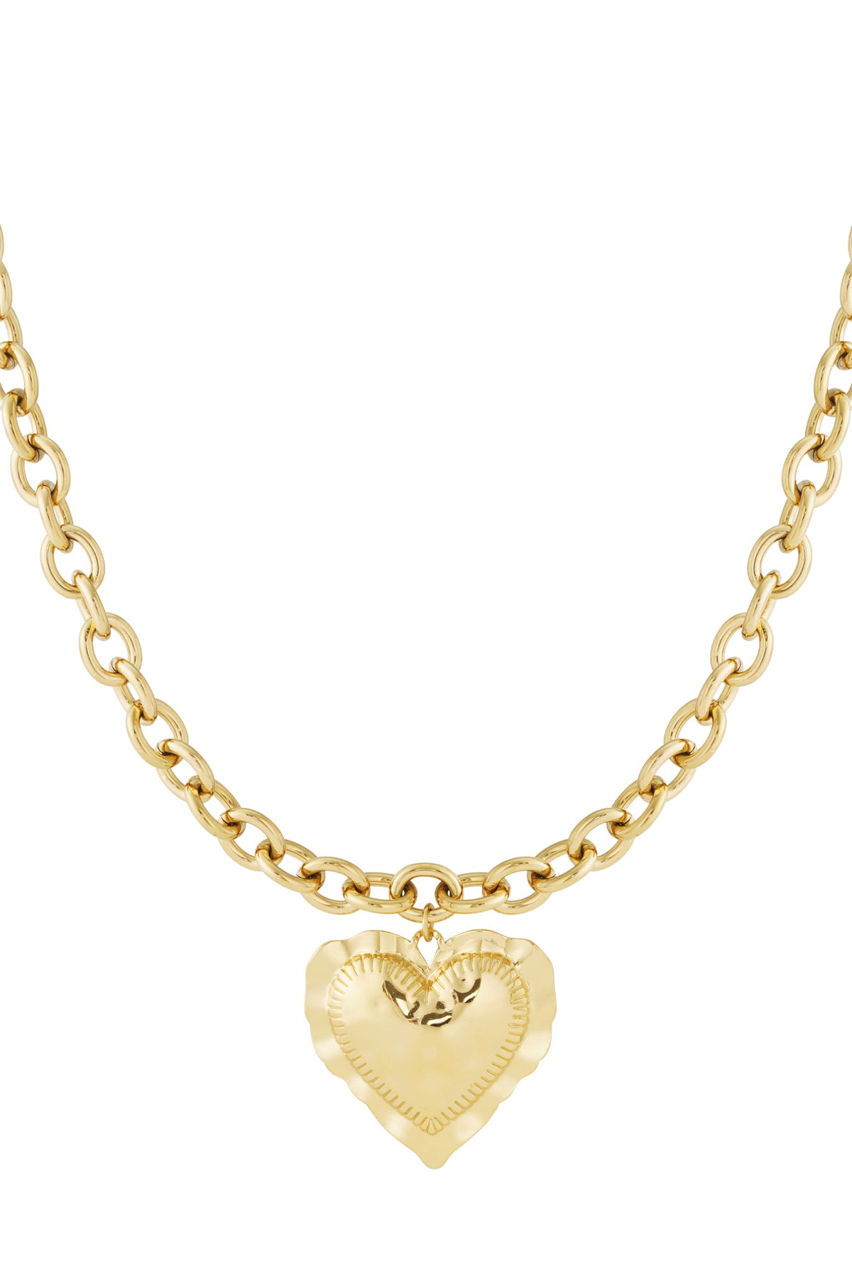 Elegant Heart Pendant Necklace for Everyday Wear