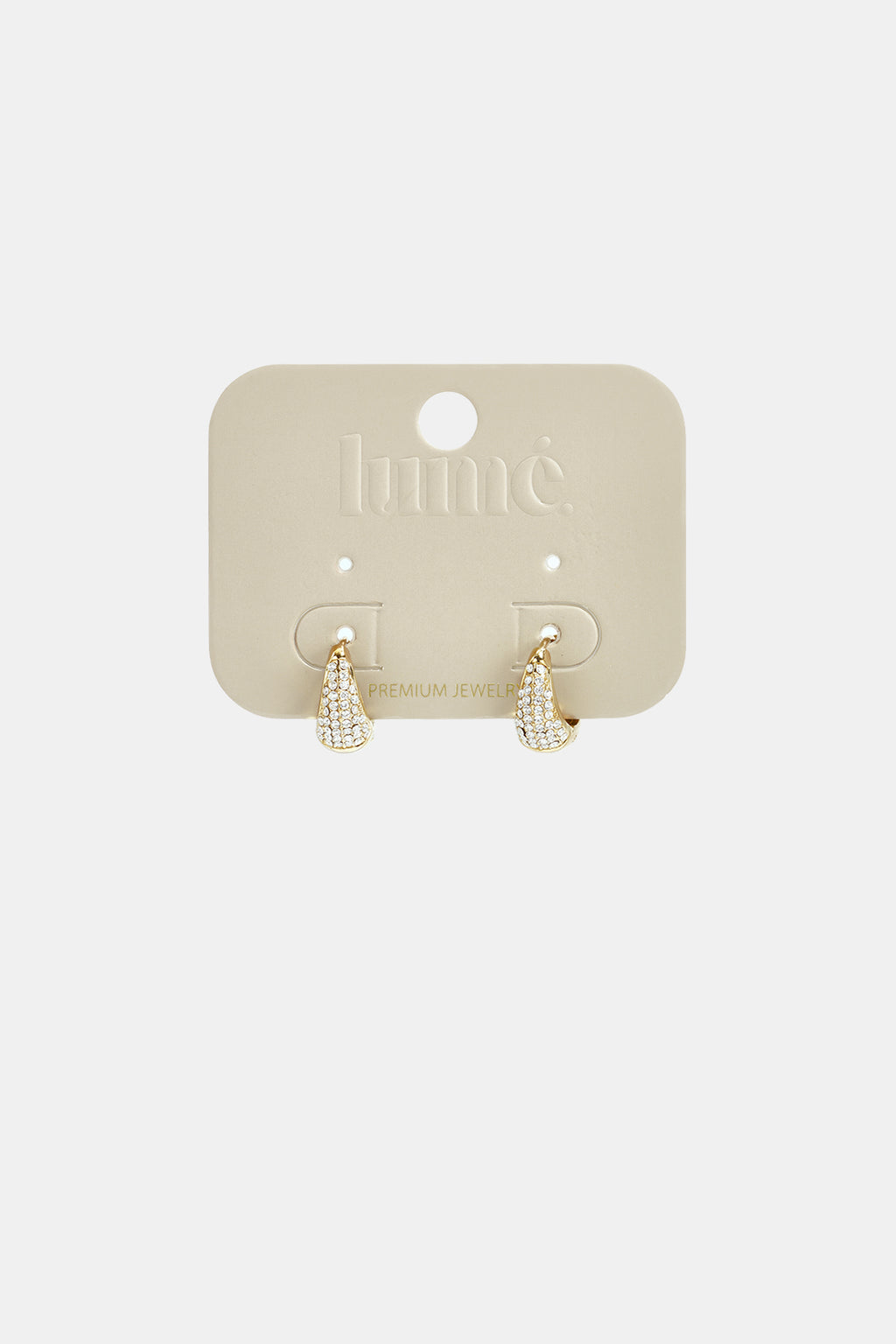 Pendientes de aro de acero inoxidable con forma irregular, sencillos, de la serie Daily Simple, joyería para mujer.