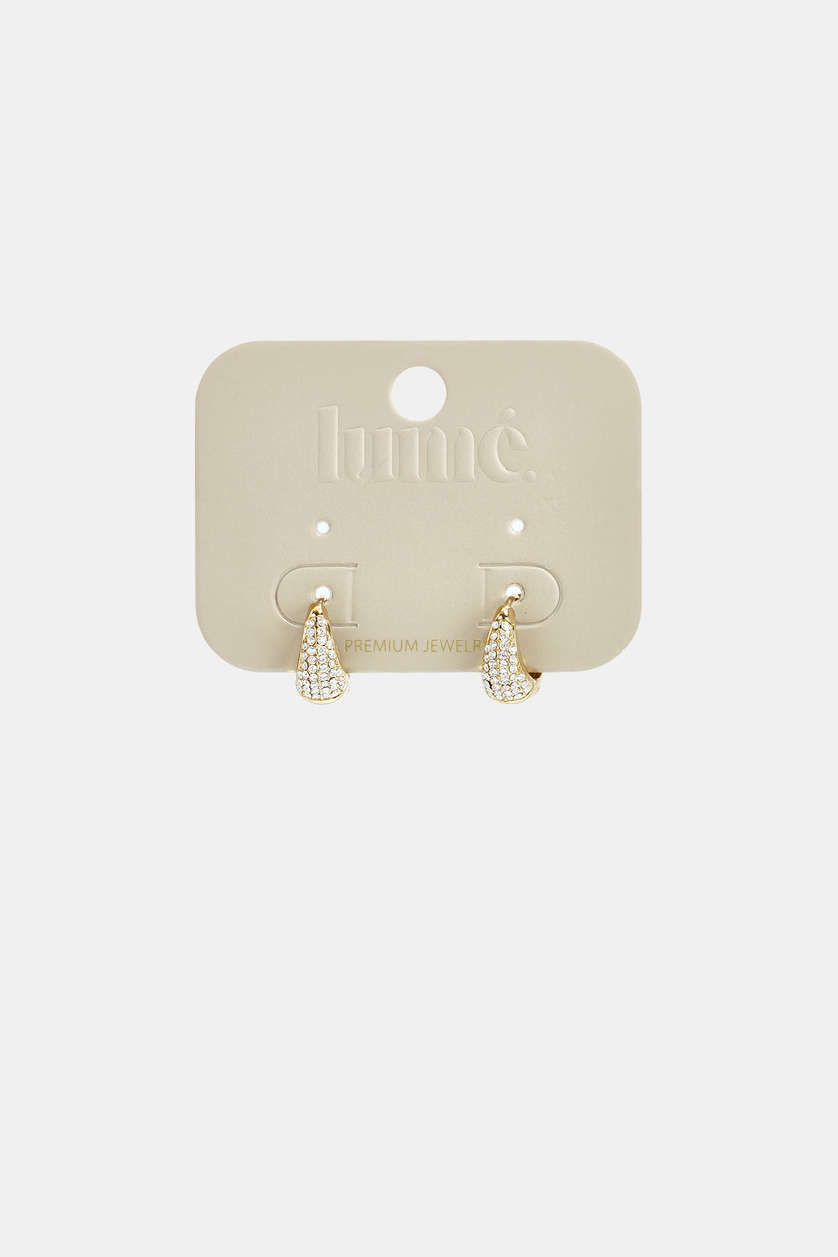 Pendientes de aro de acero inoxidable con forma irregular, sencillos, de la serie Daily Simple, joyería para mujer.