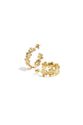 Elegant Flower Hoop Earrings for All Occasions