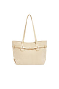 Elegant Khaki & Dark Brown Suede Tote Bags for Women