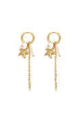 Romantic Starfish Beaded Earrings for Spring/Summer