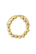 Elegant Stainless Steel Beaded Bracelets for Women