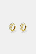 Pendientes de aro de acero inoxidable Circle Simple Daily Simple Series Joyería para mujer