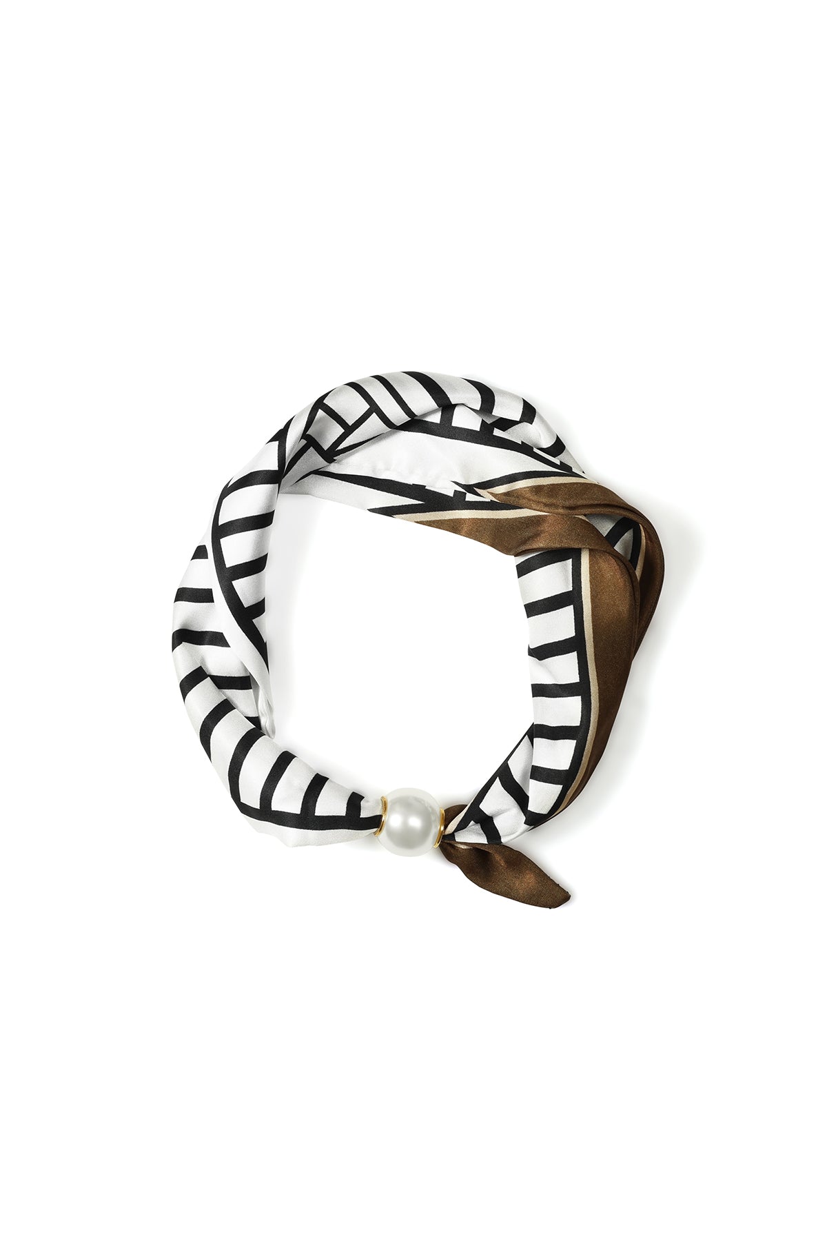 Bufandas de verano a rayas, estilo casual, de poliéster, accesorios para el día a día.