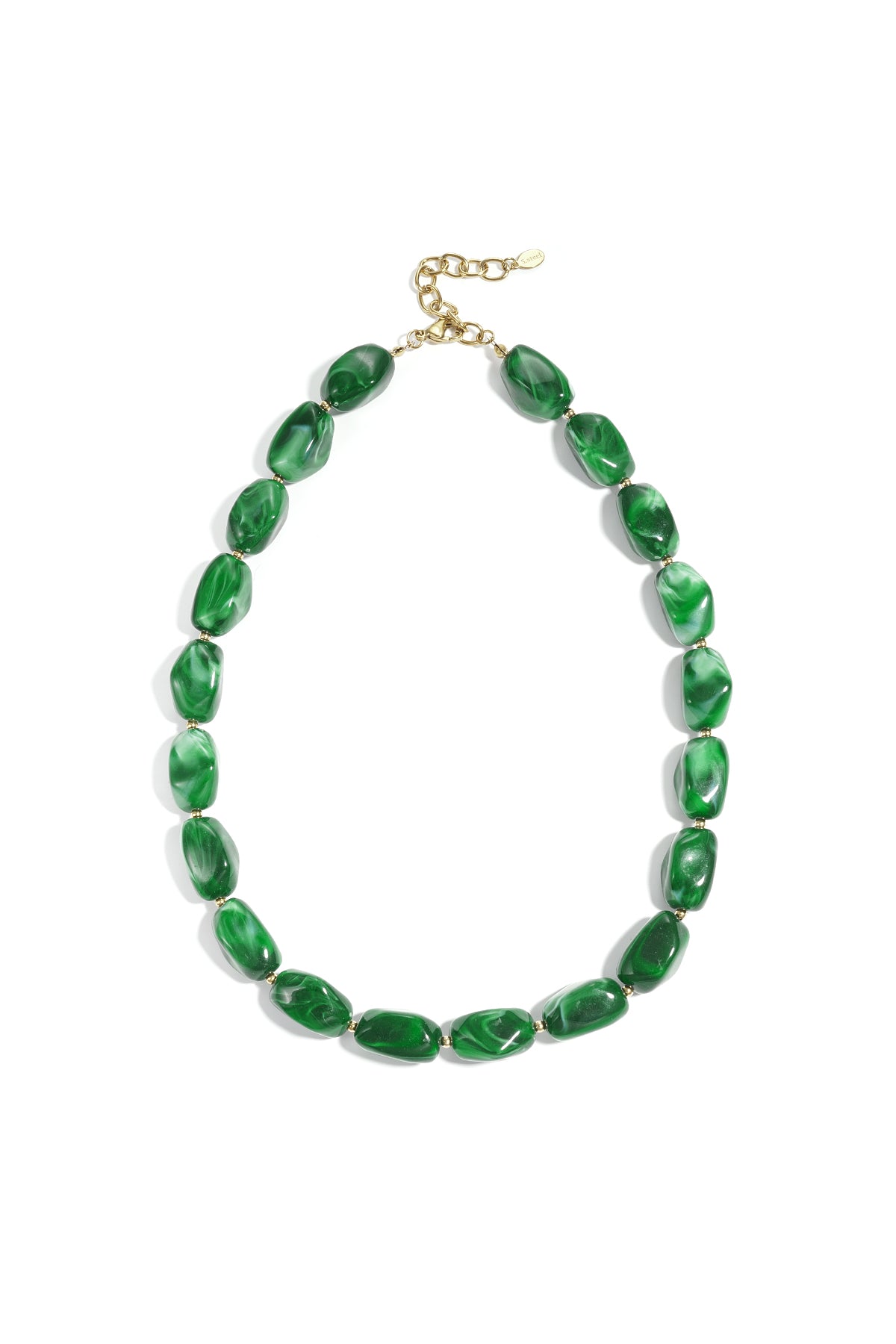 Collar cuentas orgánicas