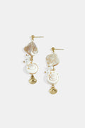 Elegant Gold Dangle Earrings for Women - Perfect for Spring/Summer