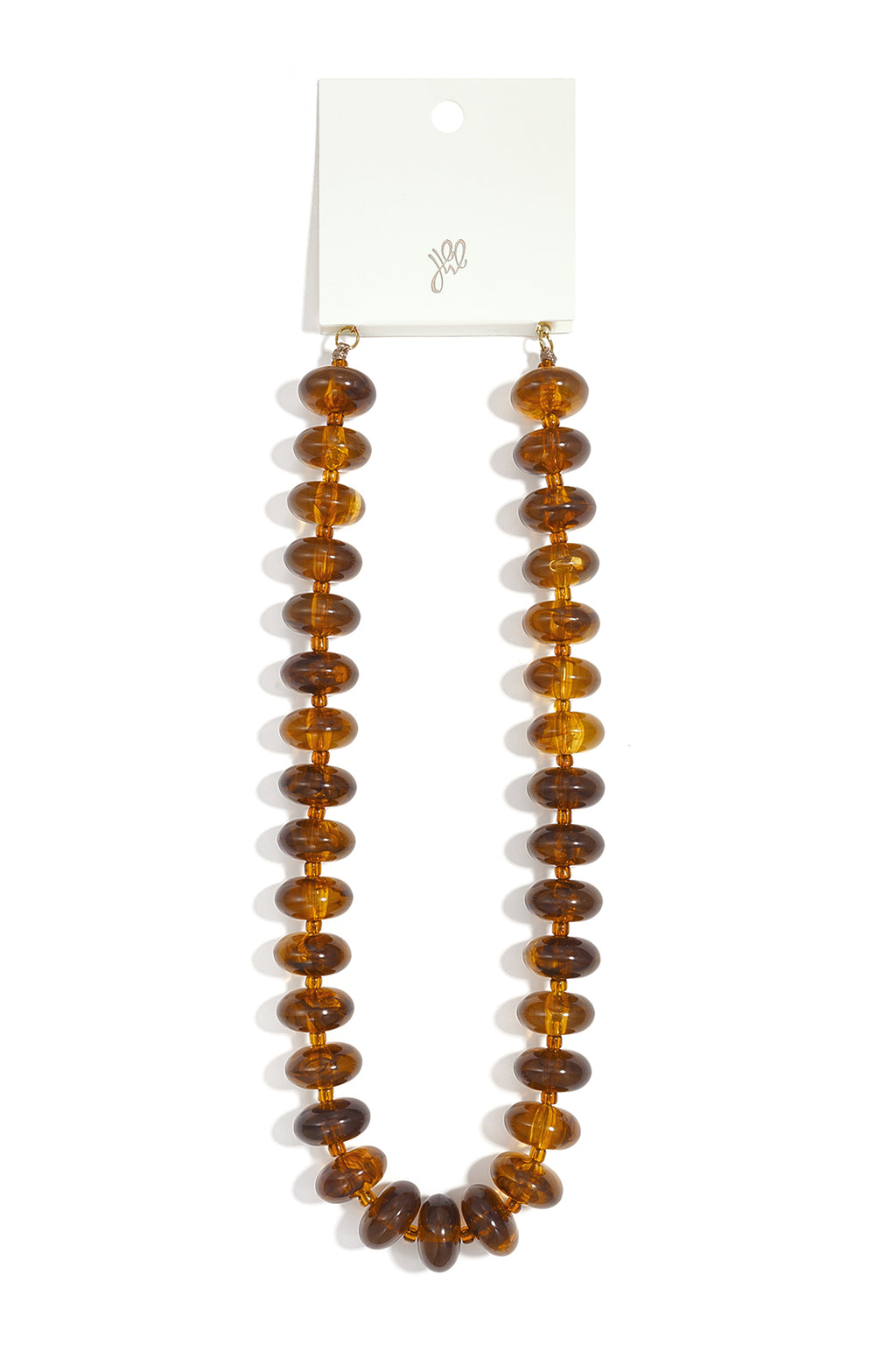 Collares de cuentas acrílicas con degradado de color, sencillos para el día a día, de la serie Simple. Joyería para mujer.