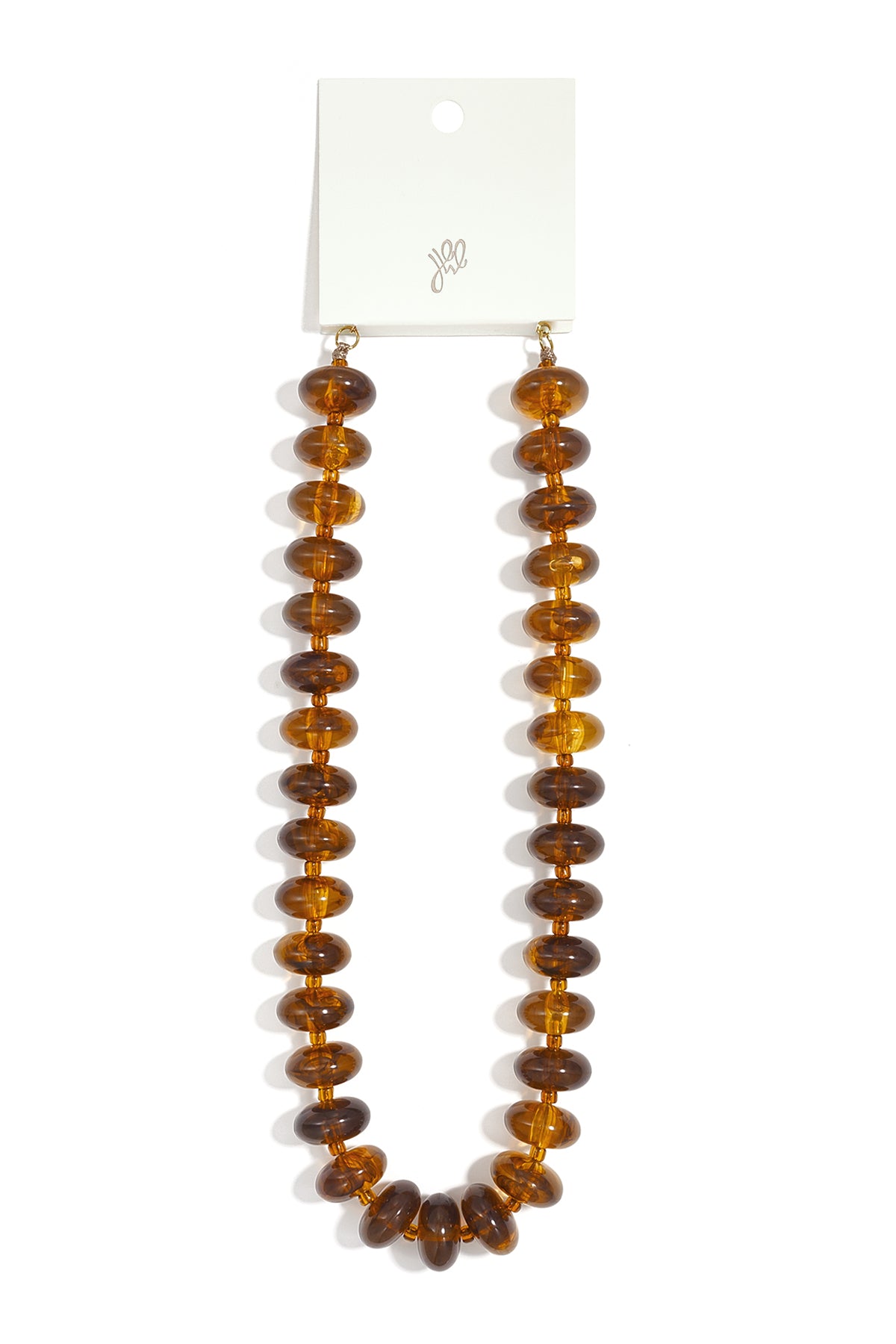 Collares de cuentas acrílicas con degradado de color, sencillos para el día a día, de la serie Simple. Joyería para mujer.