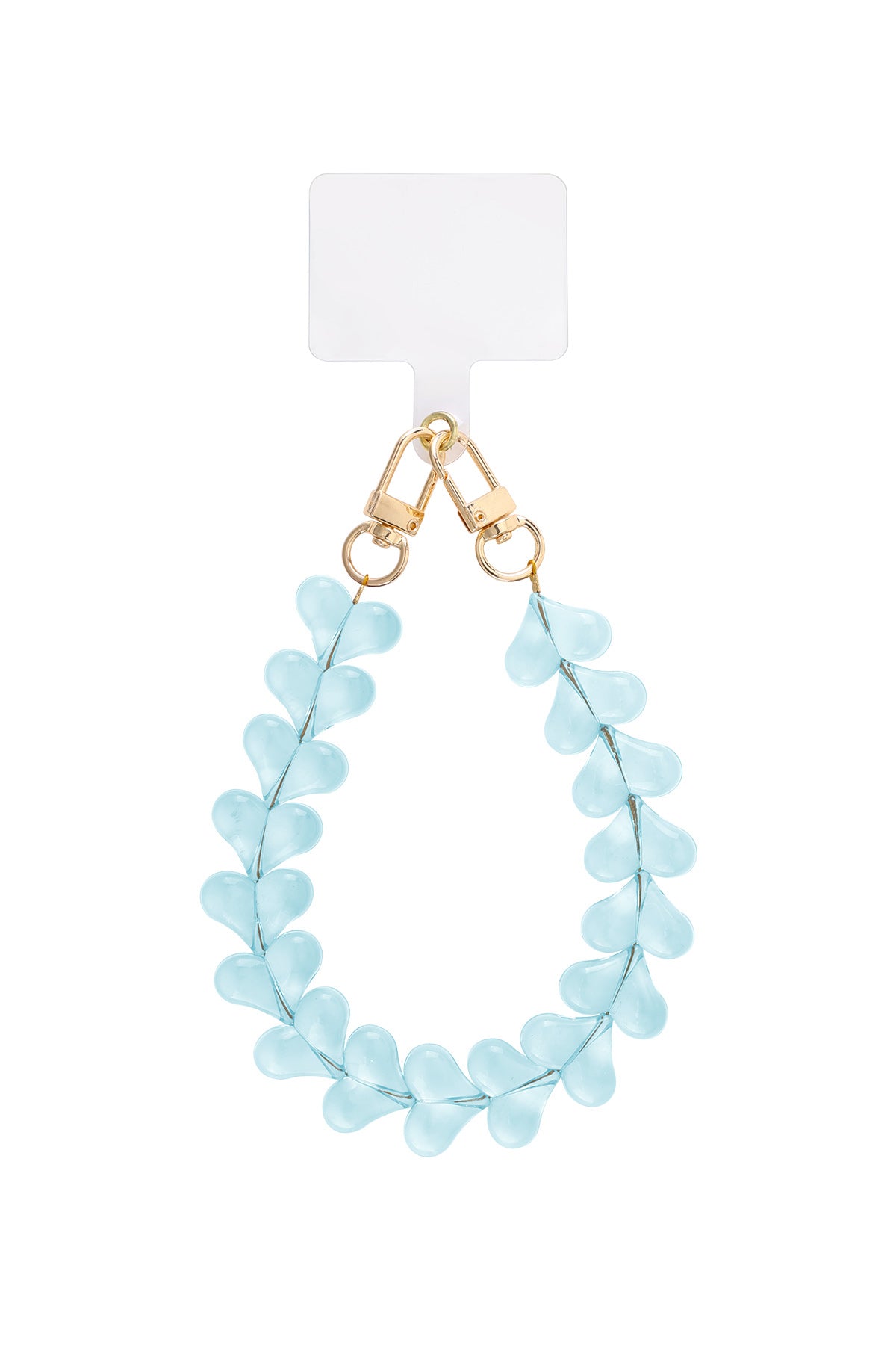 Chic Acrylic Phone Chains in Pastel Shades