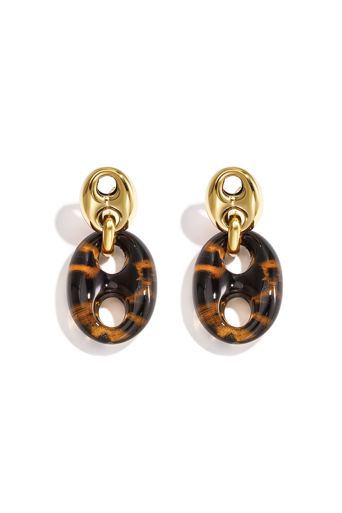 Pendientes colgantes de acrílico con forma geométrica, estilo casual y sencillo para uso diario. Joyería para mujer.