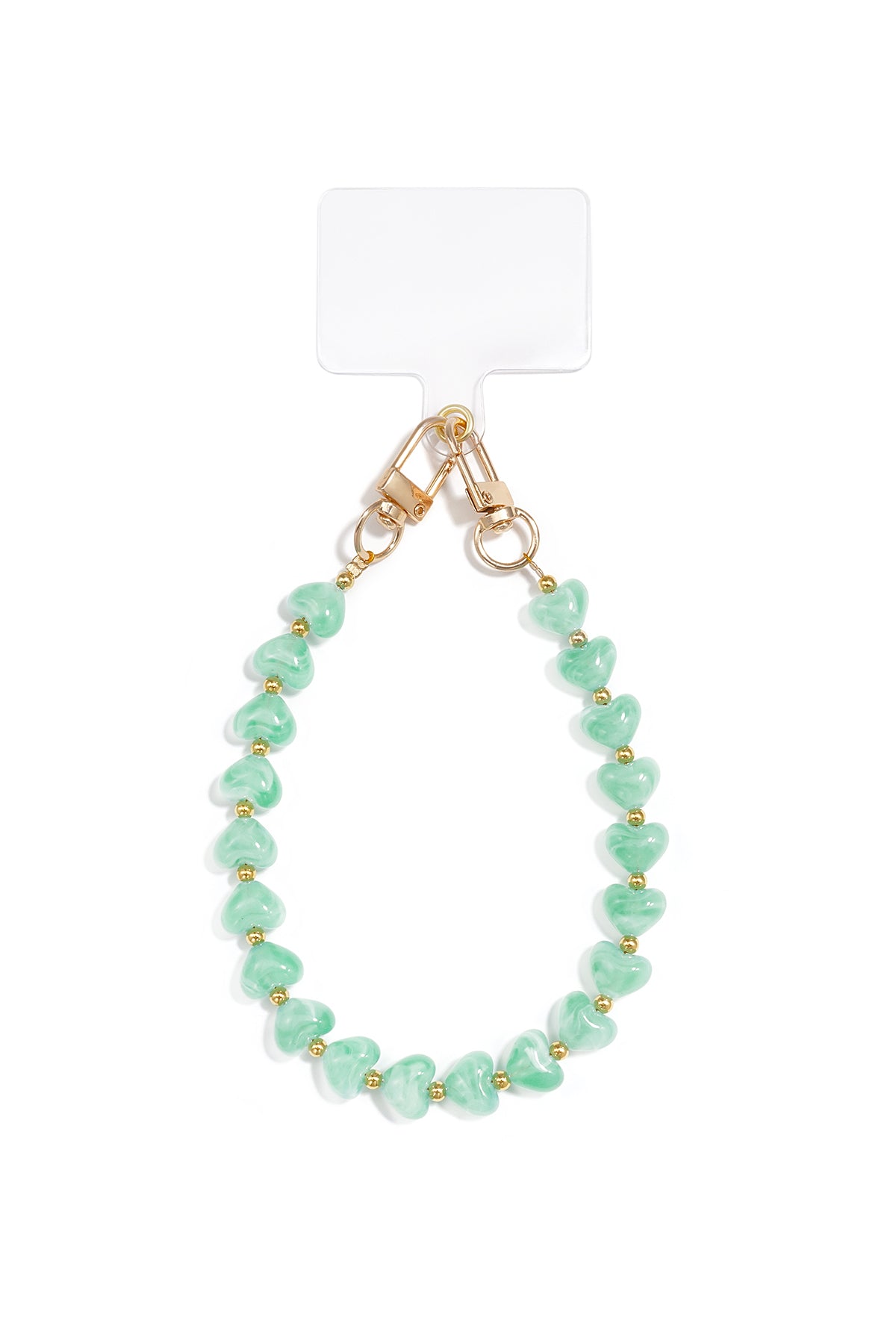 Charming Heart Bead Phone Chain - All Fit, Daily Style