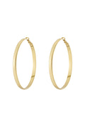 Stylish Stainless Steel Hoop Earrings - All Fit, Simple & Casual