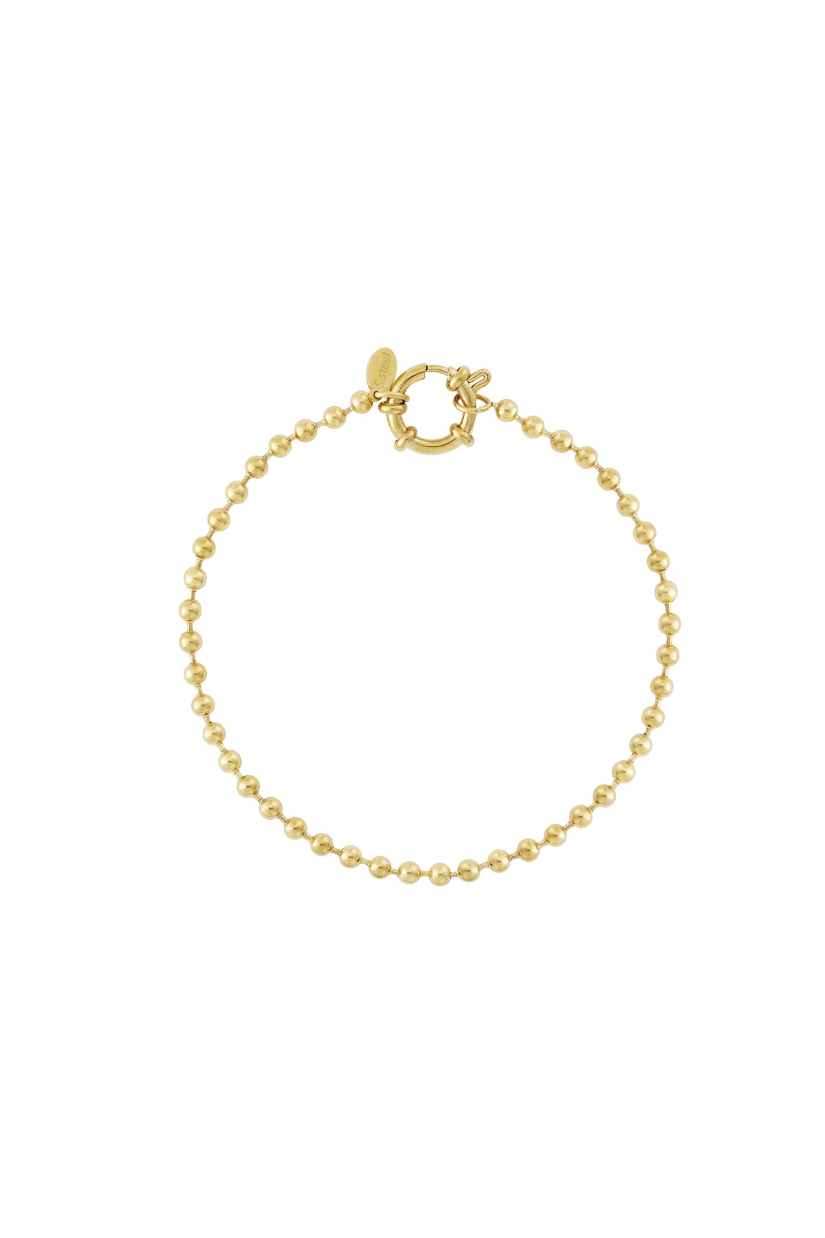 Stylish Gold Stainless Steel Chain Bracelet for Women
