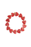 Pulsera de cuentas corazón